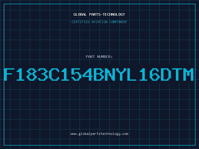 Aviation Part F183C154BNYL16DTM
