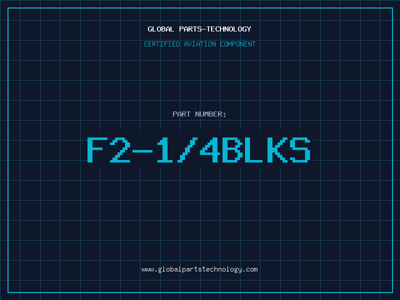 Aviation Part F2-1/4BLKS