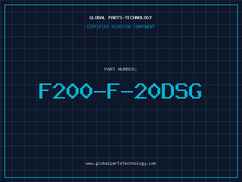 Aviation Part F200-F-20DSG