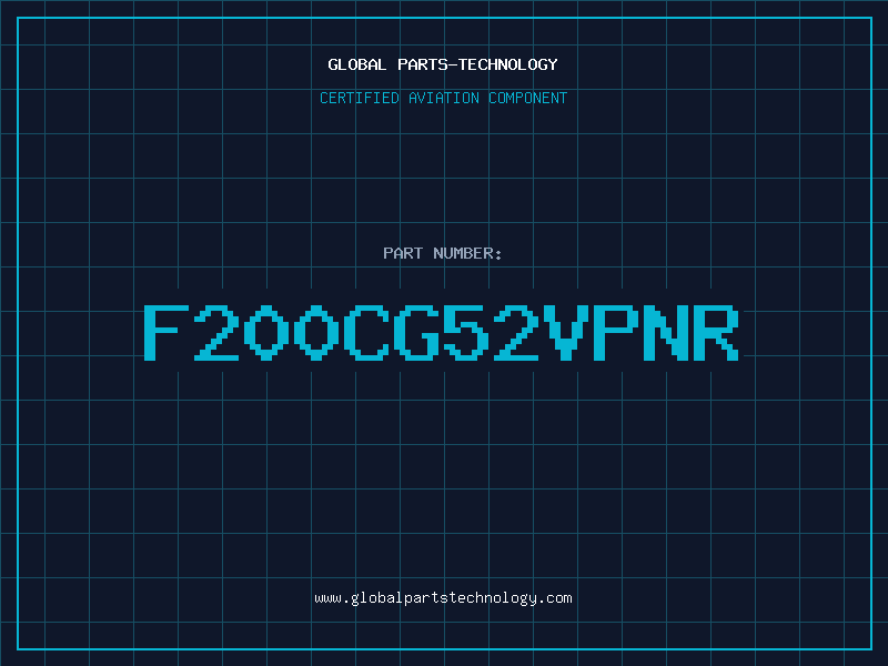 Aviation Part F200CG52VPNR