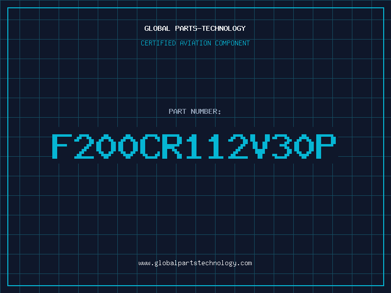 Aviation Part F200CR112V30P