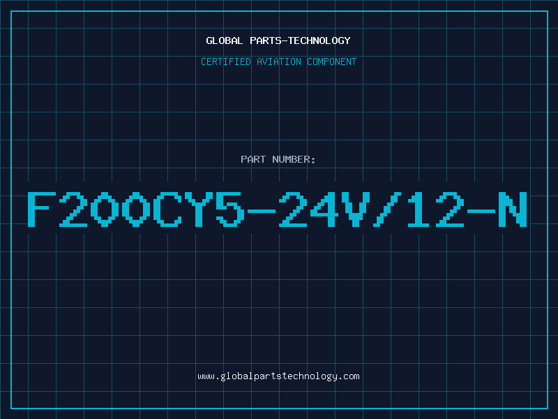 Aviation Part F200CY5-24V/12-N