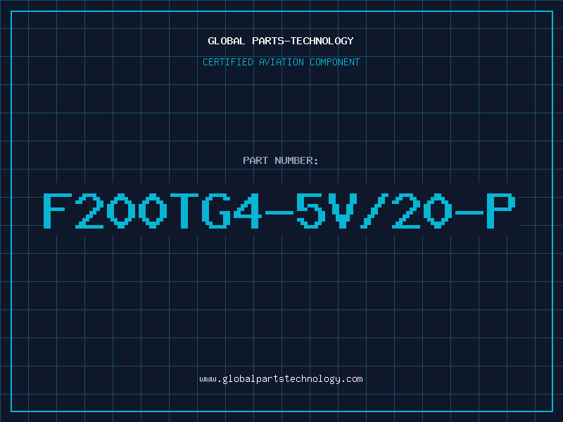 Aviation Part F200TG4-5V/20-P