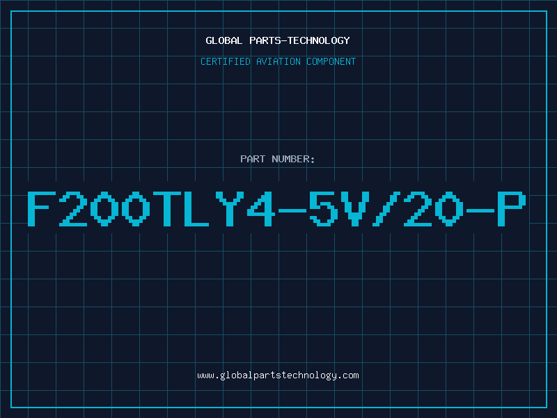 Aviation Part F200TLY4-5V/20-P
