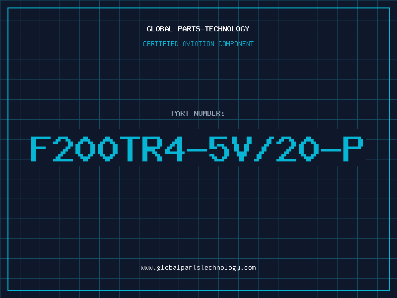 Aviation Part F200TR4-5V/20-P