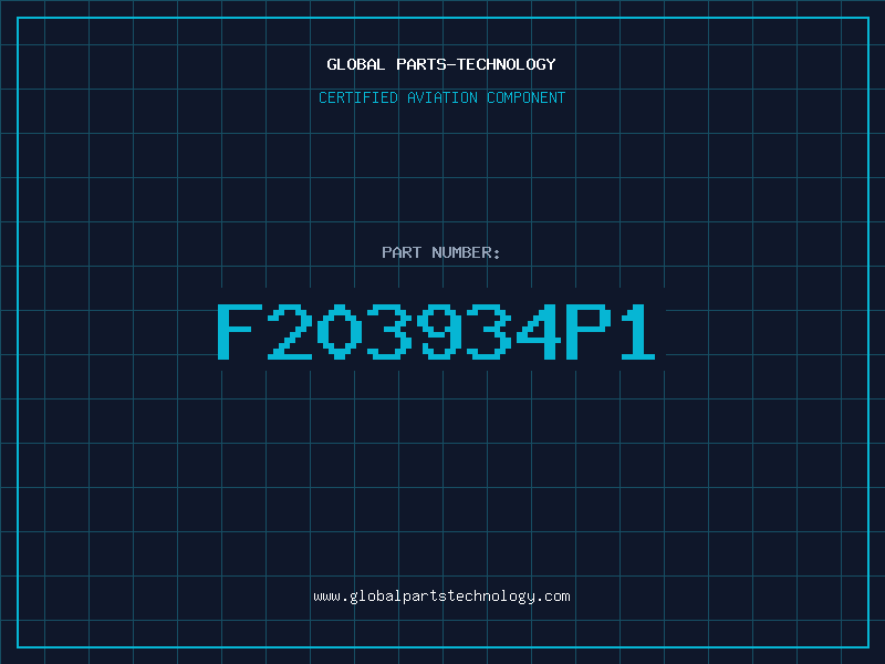 Aviation Part F203934P1