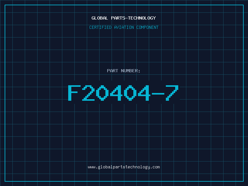 Aviation Part F20404-7