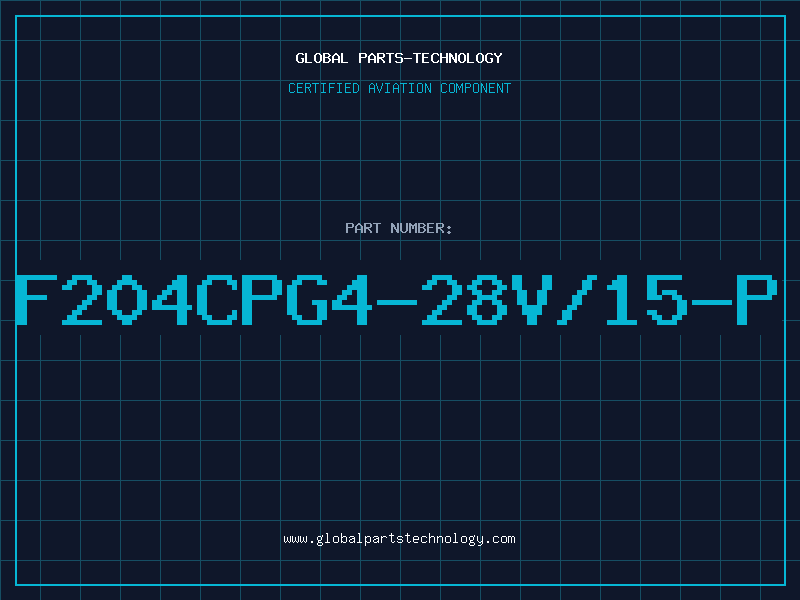 Aviation Part F204CPG4-28V/15-P