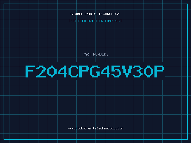 Aviation Part F204CPG45V30P