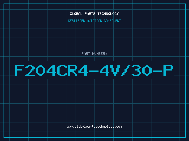Aviation Part F204CR4-4V/30-P