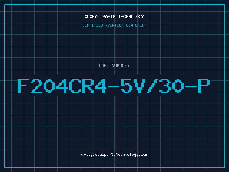 Aviation Part F204CR4-5V/30-P
