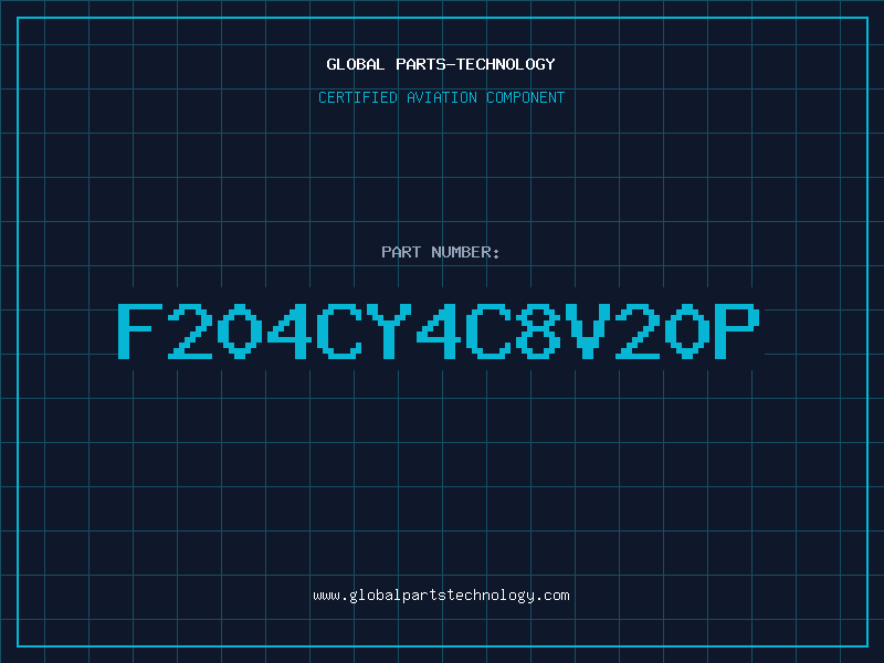 Aviation Part F204CY4C8V20P