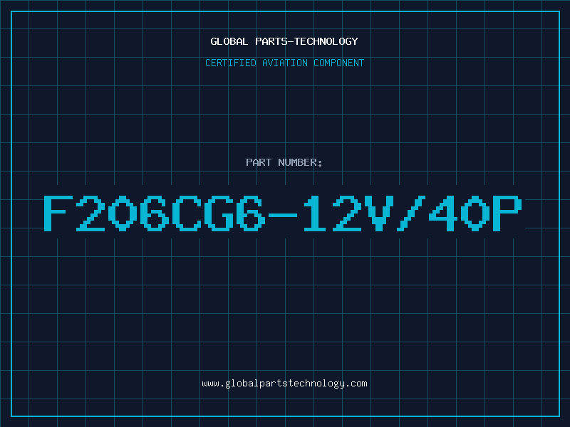 Aviation Part F206CG6-12V/40P