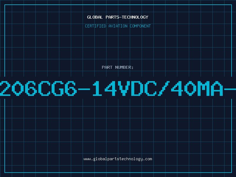 Aviation Part F206CG6-14VDC/40MA-P
