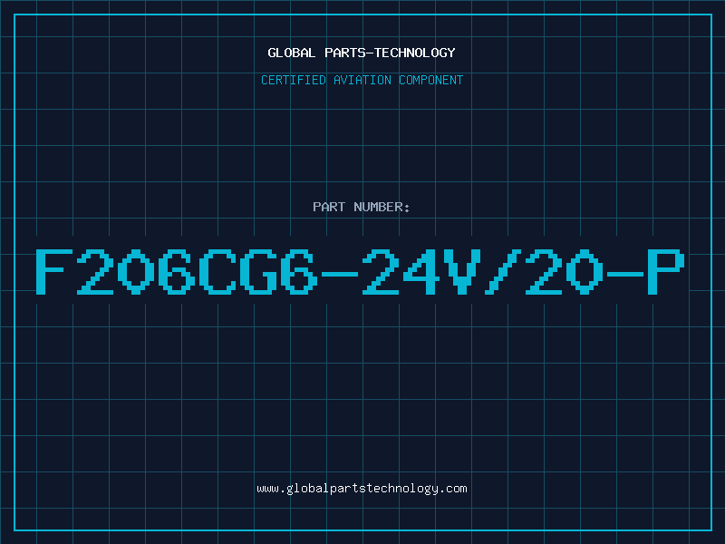 Aviation Part F206CG6-24V/20-P