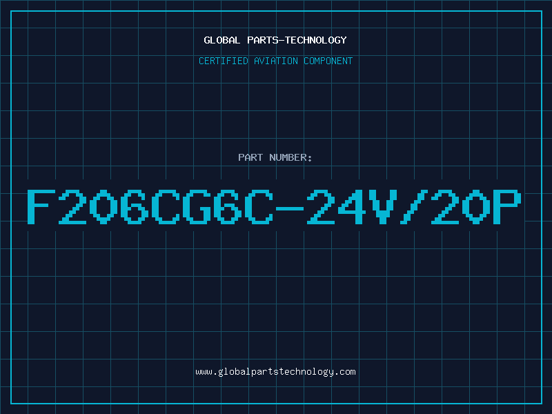 Aviation Part F206CG6C-24V/20P