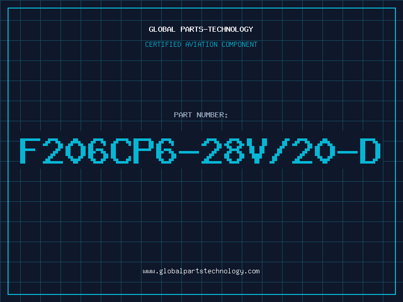 Aviation Part F206CP6-28V/20-D