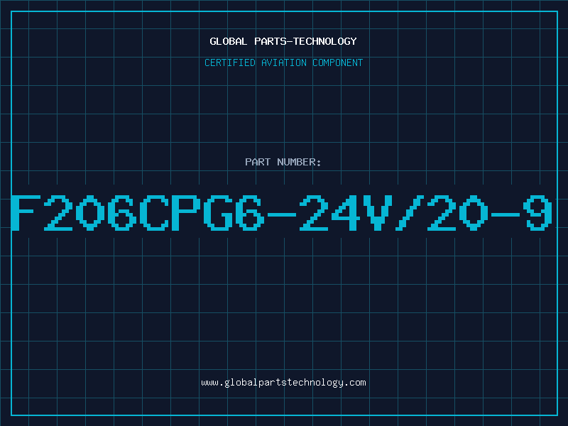 Aviation Part F206CPG6-24V/20-9