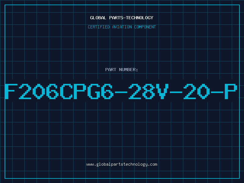 Aviation Part F206CPG6-28V-20-P