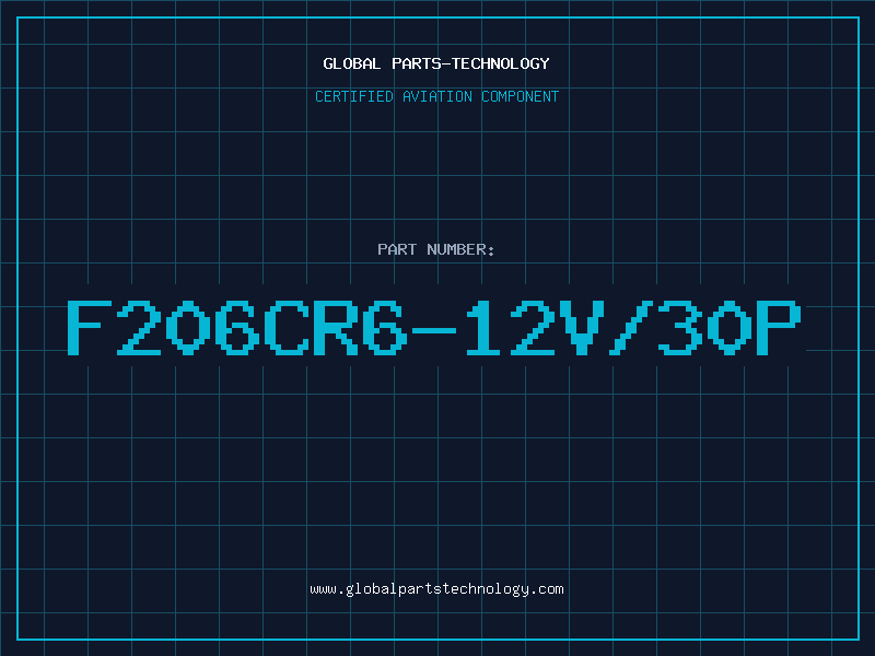 Aviation Part F206CR6-12V/30P