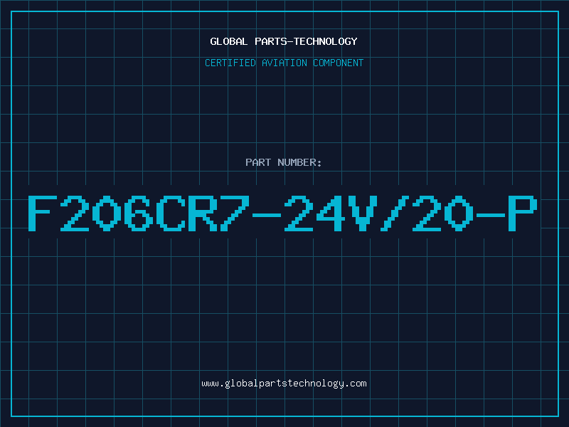 Aviation Part F206CR7-24V/20-P