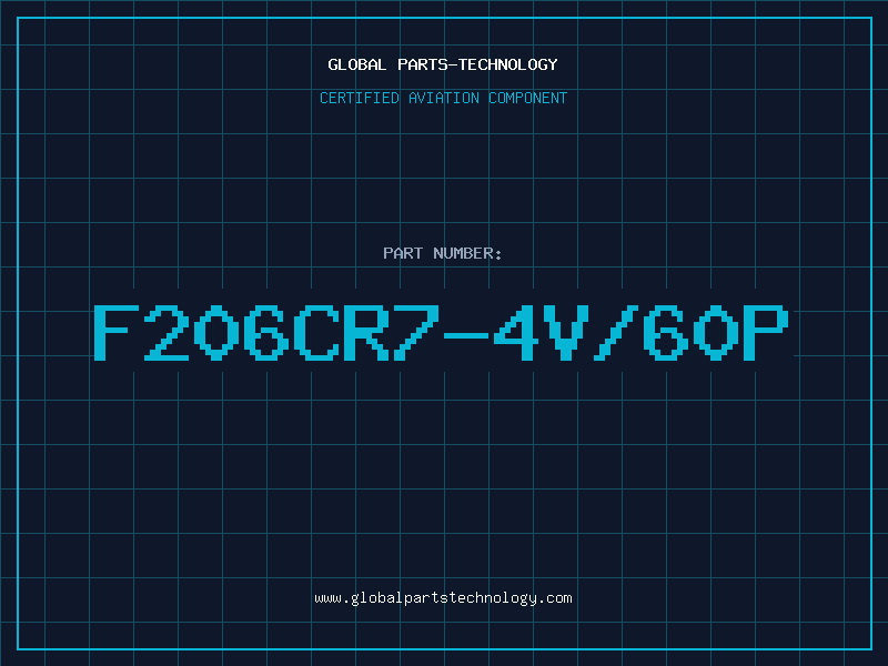 Aviation Part F206CR7-4V/60P