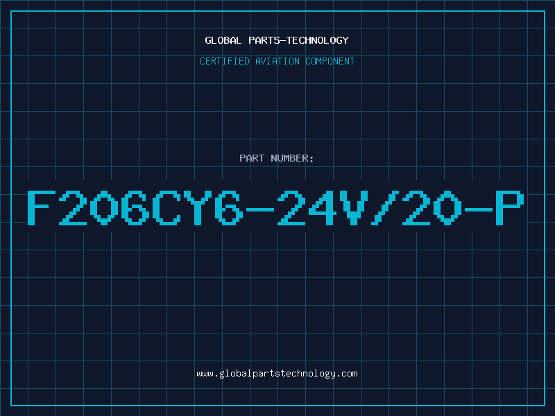 Aviation Part F206CY6-24V/20-P
