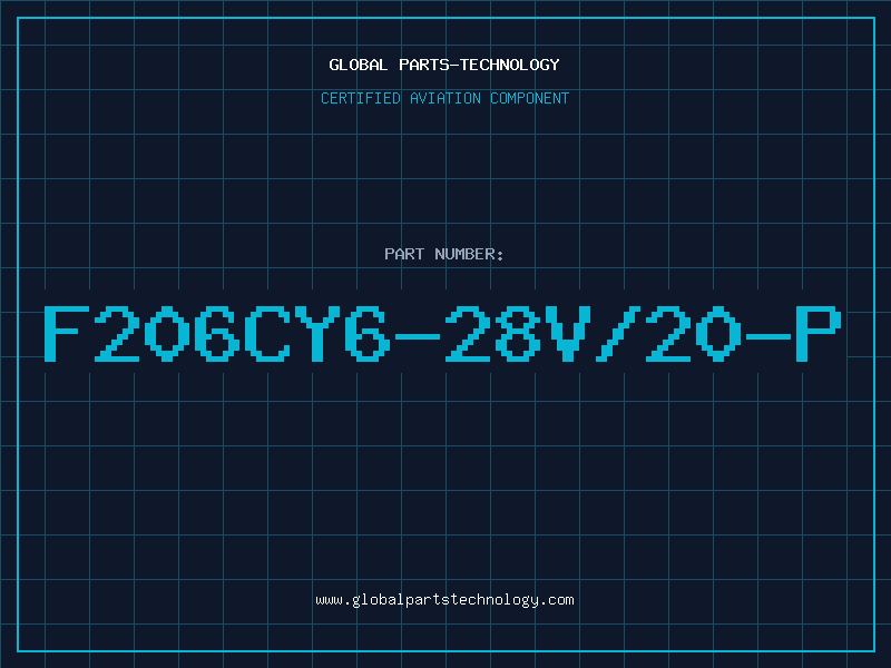 Aviation Part F206CY6-28V/20-P