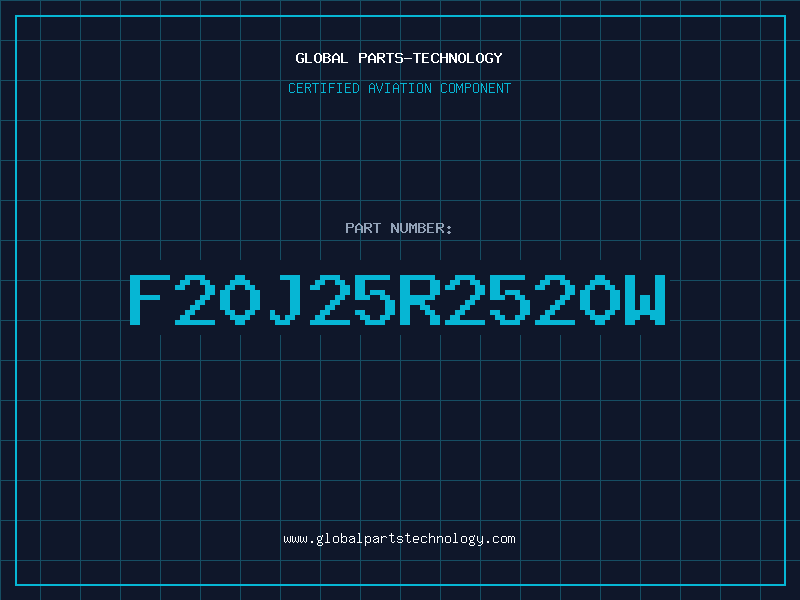 Aviation Part F20J25R2520W