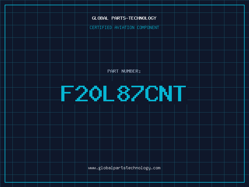 Aviation Part F20L87CNT