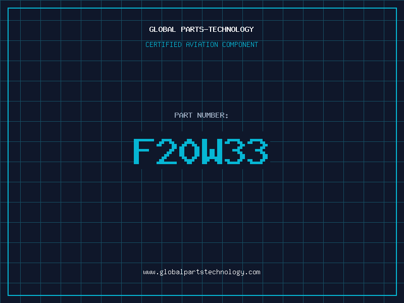Aviation Part F20W33