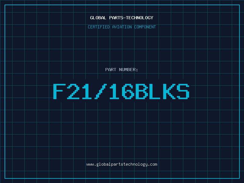 Aviation Part F21/16BLKS