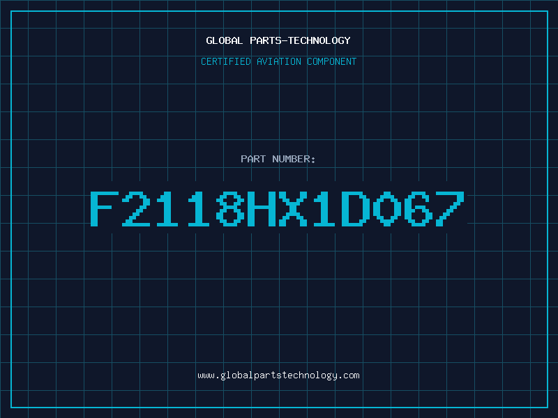 Aviation Part F2118HX1D067