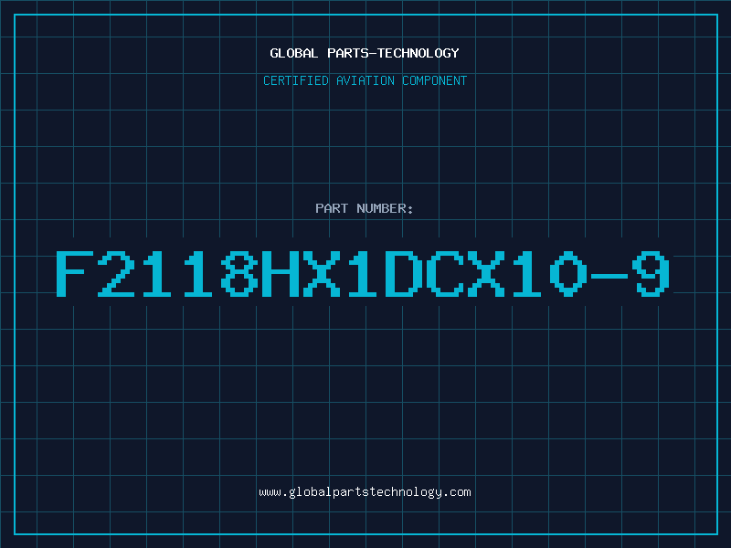 Aviation Part F2118HX1DCX10-9