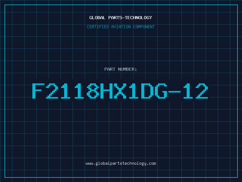 Aviation Part F2118HX1DG-12