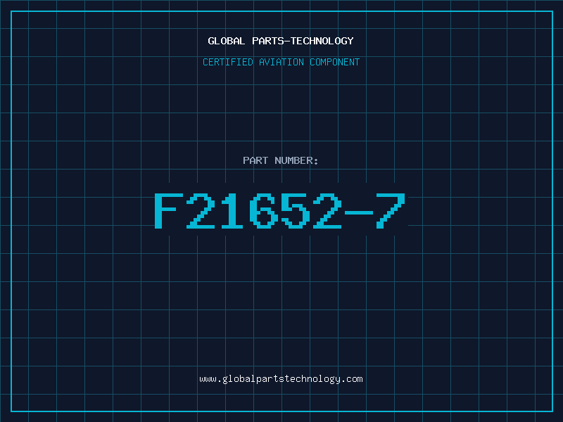 Aviation Part F21652-7
