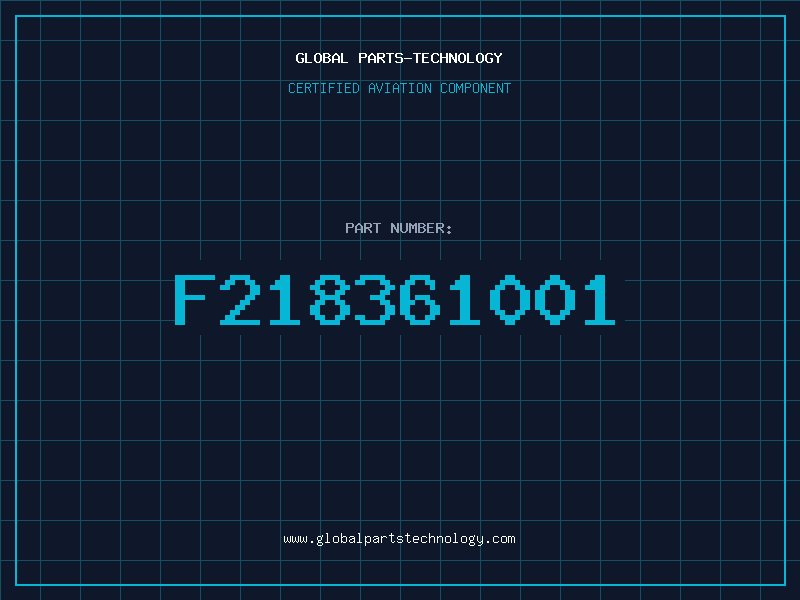 Aviation Part F218361001