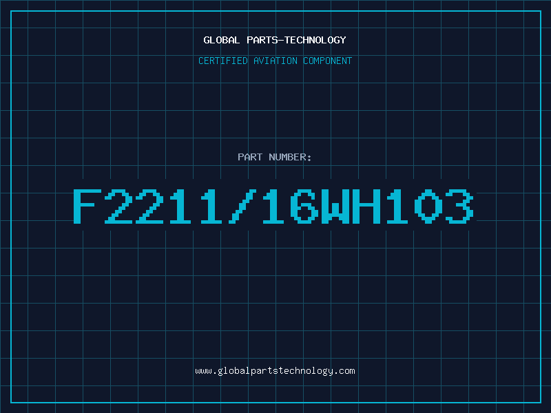 Aviation Part F2211/16WH103