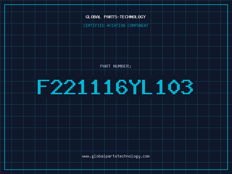 Aviation Part F221116YL103