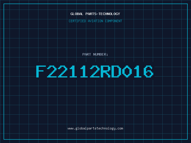 Aviation Part F22112RD016