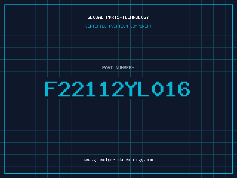 Aviation Part F22112YL016