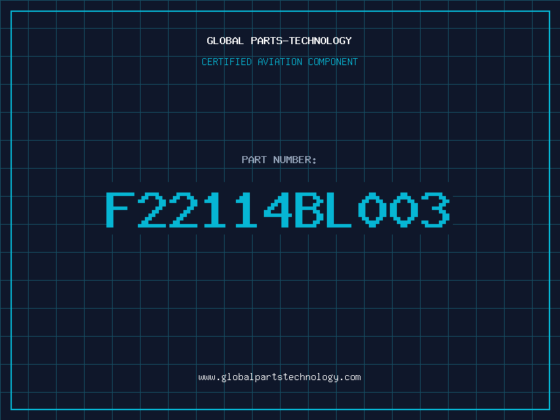 Aviation Part F22114BL003