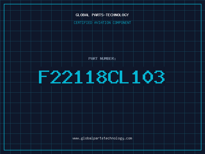 Aviation Part F22118CL103