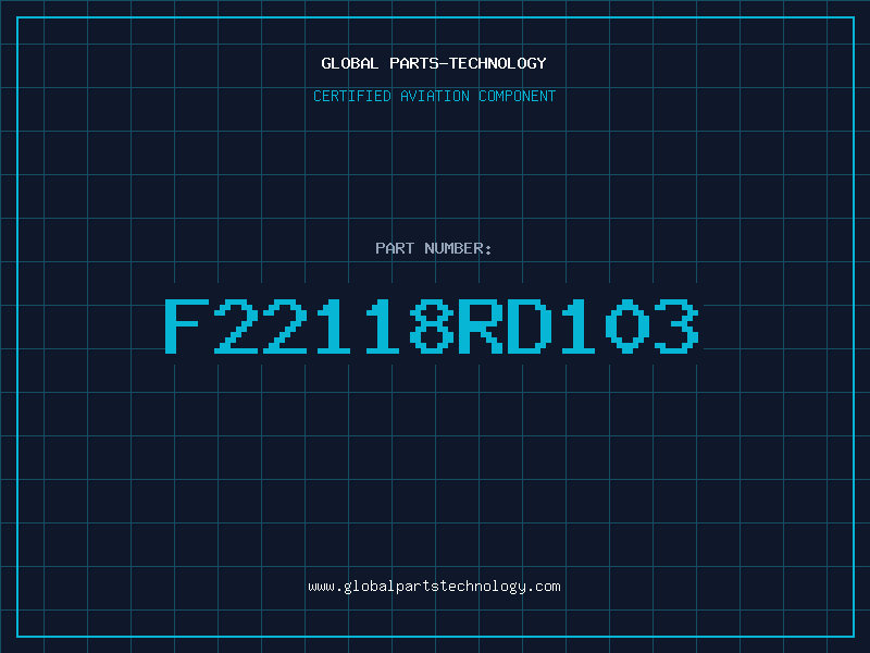 Aviation Part F22118RD103