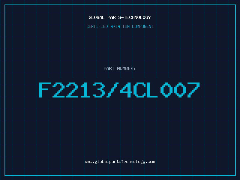 Aviation Part F2213/4CL007