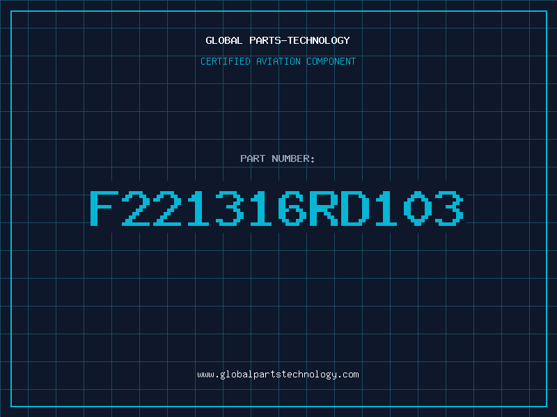 Aviation Part F221316RD103