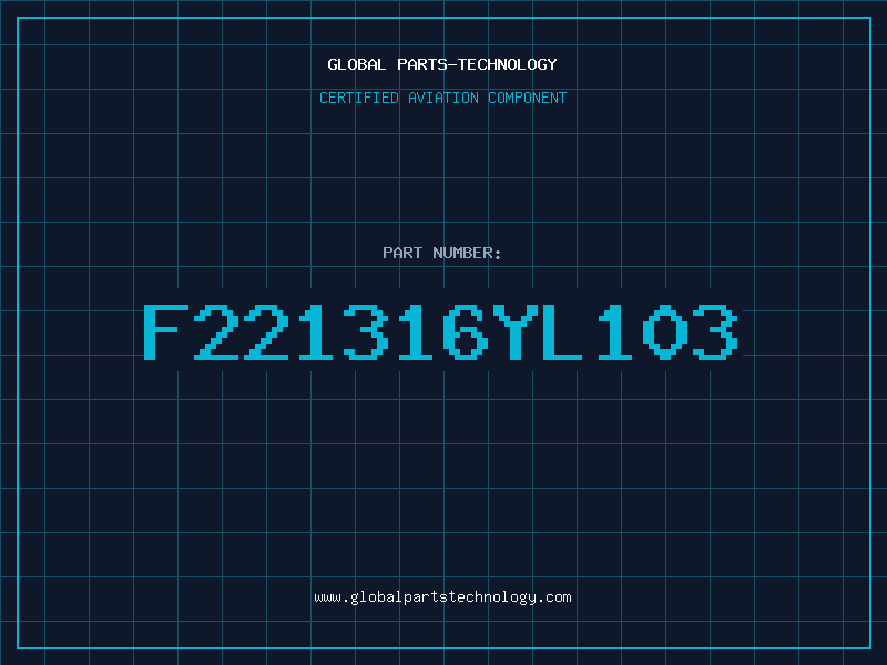 Aviation Part F221316YL103