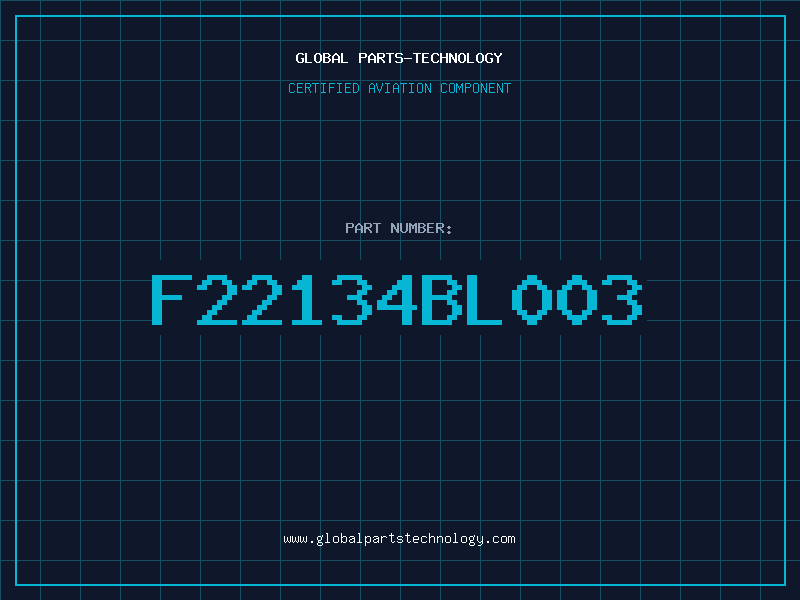 Aviation Part F22134BL003