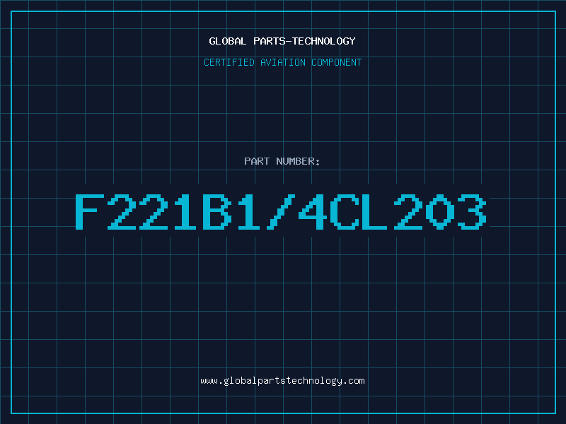 Aviation Part F221B1/4CL203