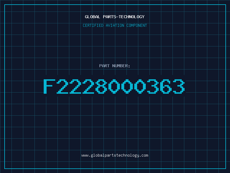 Aviation Part F2228000363